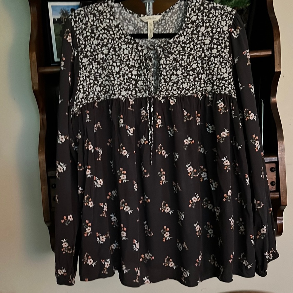 MATILDA JANE In the Breezeway Blouse, size XL, GUC.